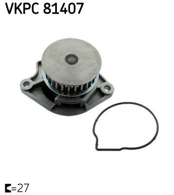 SKF Vízpumpa VKPC81407_SKF